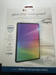 ZAGG (Glass Elite VisionGuard+) for Apple iPad Pro 12.9inch (Gen5/4/3