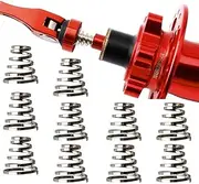 Stainless Steel Quick Release Skewer Springs Pack of 10 for Bike Hubs