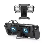 External Dual Cooling Fan Stand Holder Support LED For Steam Deck Switch / OLED