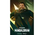 Star Wars The Mandalorian Sci-fi Gift Art Print Bombardier Jack Black Decor