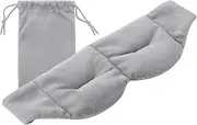 Weighted Sleep Mask Pain Relief Mask, Cooling Sleep Eye Mask, Cold Therapy Compression for Headache, Migraine, Sinus Pain, Puffy Eyes, Dry Eyes, Cotton Eye Cover Sleeping, Eye Pillow Light Blocking