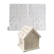 Ornament Moulds Hand-Making Supplies House Crafting Molds Silicone Texture