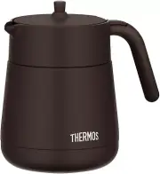 Thermos Vacuum Insulated Teapot with Strainer 700ml Brown TTE-700 BW 814