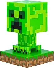 Minecraft Creeper Light, 3D Lamp - Officially Licensed Night Light - 12 cm Tall, Battery Powered, Gaming Room and Bedroom Decor for Minecraft Gamers | Paladone