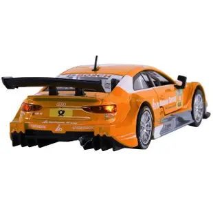 【KIDMATE】1:32彩繪聲光合金車 Audi RS 5 DTM(正版授權 迴力車模型玩具車 賽車限定彩繪)