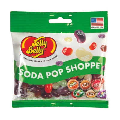 SODA POP SHOPPE- Jelly Candy Jelly Beans - (3) 3.5oz - TASTY SHIPS FREE