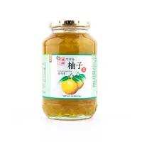 在飛比找森森購物網優惠-【韓味不二】生黃金柚子茶1kg-沖泡即飲