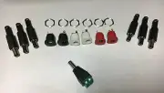 5.5 X 2.1mm DC Female & Male Jack For Chassis Panel Mount 6V, 9V, 12V, 24V @ 2A