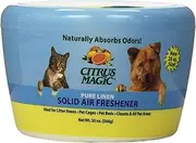 Citrus Magic Pet Odor Absorbing Solid Air Freshener Pure Linen, 20-Ounce