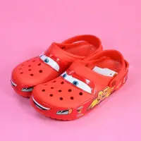 在飛比找蝦皮購物優惠-Crocs McQueen涼鞋 新款麥昆汽車總動員沙灘涼鞋戶