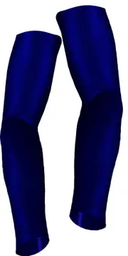 Arm Sleeve Compression Elbow Support Navy Basketball Golf