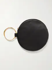 [The Row] The Row - Leather Clutch - Black - One size One size Black