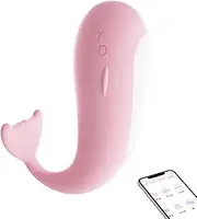 Silent Vibrating Vibrator 9 Frequency APP Remote Control Whale Vibrator Egg G-Spot Vibrating Egg Sex Toys For Women