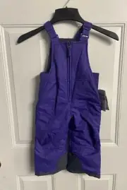 Arctix Bib Overalls Insulated Kids 2T Purple Snow Ski Snowboard Sledding NWT