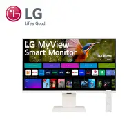 在飛比找Yahoo奇摩購物中心優惠-LG樂金 31.5型 MyView 4K IPS 高畫質智慧