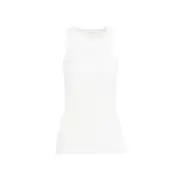 [The Row] The Row-White Misty Cotton Top-Donna S STAND