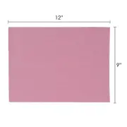 Mega Crafts - 9" x 12" Metallic Glitter EVA Foam Sheets - Pink, 6PCS