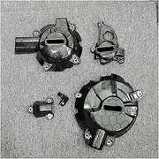 Engine Timing Part Covers Motocross Accessories Engine Cover Protection Set for BMW S1000RR 2019-2023 S1000R 21-23 M1000RR 21-23 Engine Guards Starter Cover(Carbon fibertexture)