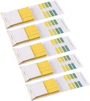 uxcell PH Test Strips 5.5-9.0 Indicator Paper Lab Litmus Tester 80in1 Kit for Water Food Pool Aquarium Testing Alkaline Acid 5pcs