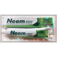 在飛比找蝦皮購物優惠-Jyothy 草本楝樹全效呵護牙膏 Neem Active 