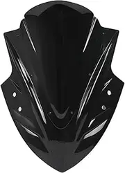 Motorcycle Windshield Wind Deflector Screen Double Bubble for Kawasaki for Ninja 400 2019-2020 250 300 2013-2018(Style 1)
