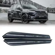 Black Running Board fits for Toyota RAV4 2019-2024 Side Step Nerf Bars 2PCS