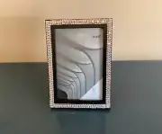4 x 6 aurora borealis crystal rhinestone picture frame