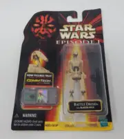 Vintage 1998 Hasbro Star Wars Episode 1 Battle Droid Figure CommTech New