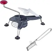 Westmark Famos 117122E7 Vegetable Slicer with 3 Slices + 1 Peeler Stainless Steel Blades Schnitzel Mouli Set
