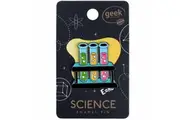 Test Tube Rack Enamel Pin