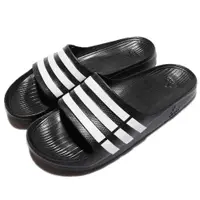 在飛比找ETMall東森購物網優惠-adidas 拖鞋 Duramo Slide 休閒 男鞋 G