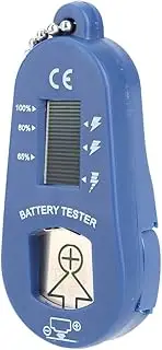 Battery Measuring Device, Plastic Pocket Hearing Aid Battery Tester, for Power Monitoring Hearing Aid