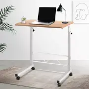Adjustable Height Laptop Desk Portable Mobile Computer Stand Lightweight Table