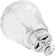 Makeup Remover Press Bottle Alcohol Acetone Liquid Pump Dispenser, Clear, 150ml 02