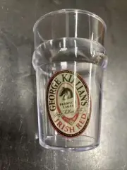 Lot 40 Killian's Irish Red HEAVY Plastic 4 OZ Sampling Shot Glasses New Unopened