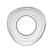 Derin Glass Tea Coffee Cup Saucers - 130ml - Pack Of 12