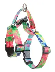 [Korea Collection] M Dog Double-Lined Straps Harness Adjustable No Pull in Sweet Green