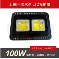 在飛比找蝦皮購物優惠-LED-100W-投射燈/探照燈-工業用台灣組裝 限量特價 