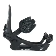 Network Womens Snowboard Bindings, S: 5-9, Black