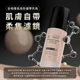 【DR.CINK 達特聖克】國際持妝CC組(賦活持妝噴霧100ml+防護CC霜30ml)