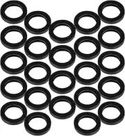 WEKADRIN 24Pcs Silicone Key Cap Covers Flexible Key Identifiers for Home Office Round Key Tags for Easy Identification Key Covers for Standard Key Heads Key Sleeves