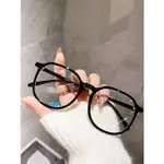 CHERRY KOKO 粗黑框素顏平光鏡氣質時尚大框顯瘦眼鏡框防藍光眼鏡