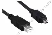 Lot10 15ft long 4~6pin IEEE1394a Firewire/iLink/DV 400mbs Cable/Cord Mac/Apple