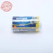 27L Kitchen Bin Liner Garbage Bag with Handle White Medium 30 Pack