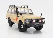 Kyosho Original 1/18 Toyota Land Cruiser 60 Beige with Optional Parts Complete Product