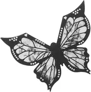 LOORGVEL Butterfly Eyeliner Stencil Silicone Makeup Tool for Precise Eye Makeup Efficient Eyeliner Template for Symmetrical Application Convenient Eye Line Stencil