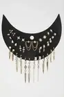 FREE PEOPLE $68 SOLD OUT Moonglow Stud Earrings In Gold Opal NWT Boho Grunge