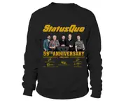 STATUS QUO 59TH ANNIVERSARY CrewneckHoodie sweatshirt