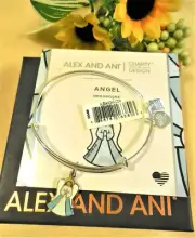 Alex and Ani Bracelet ANGEL Bracelet Bangle Expandable Silver Authentic New Box
