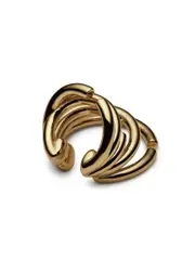 Otiumberg Chaos Gold Vermeil ear Cuff - One Size One Size
